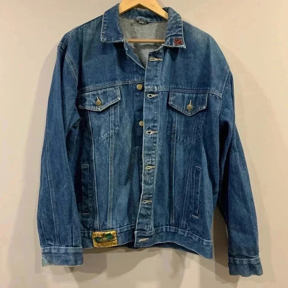Vtg 80’s F14 Denim Jean Jacket - Picture 1 of 11